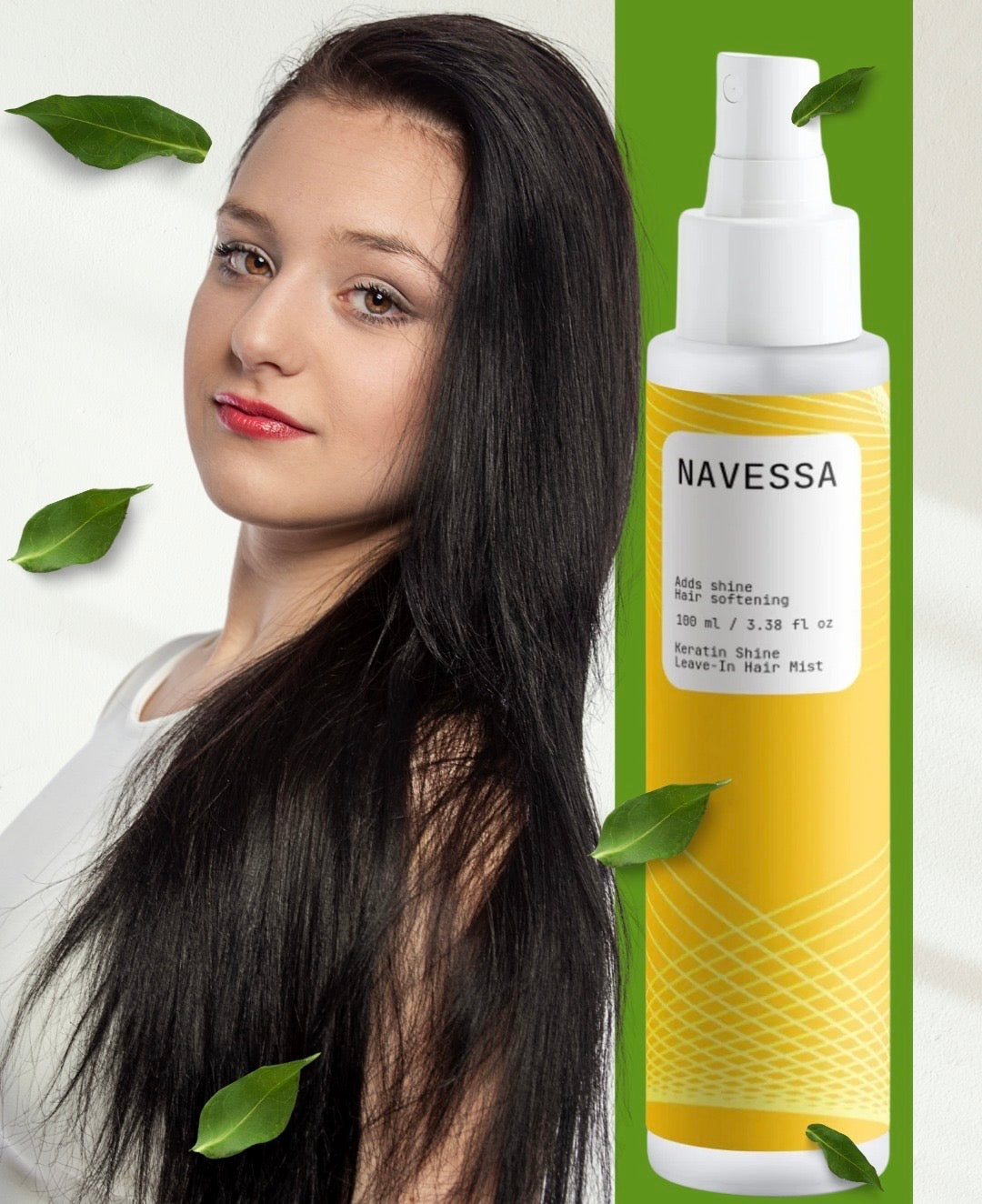 How to Get Shiny, Frizz-Free Hair with a Keratin Leave-In Spray