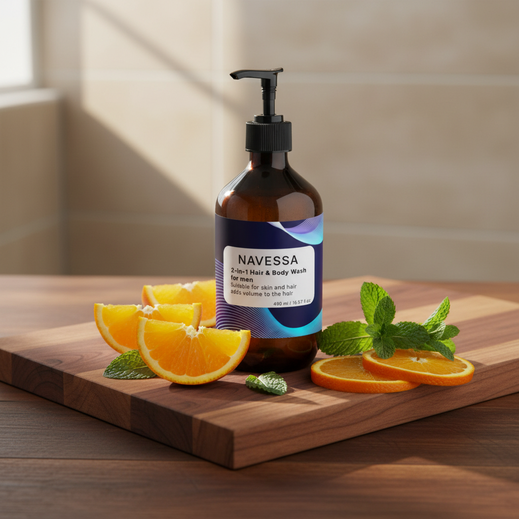 2-in-1 Hair & Body Wash for men