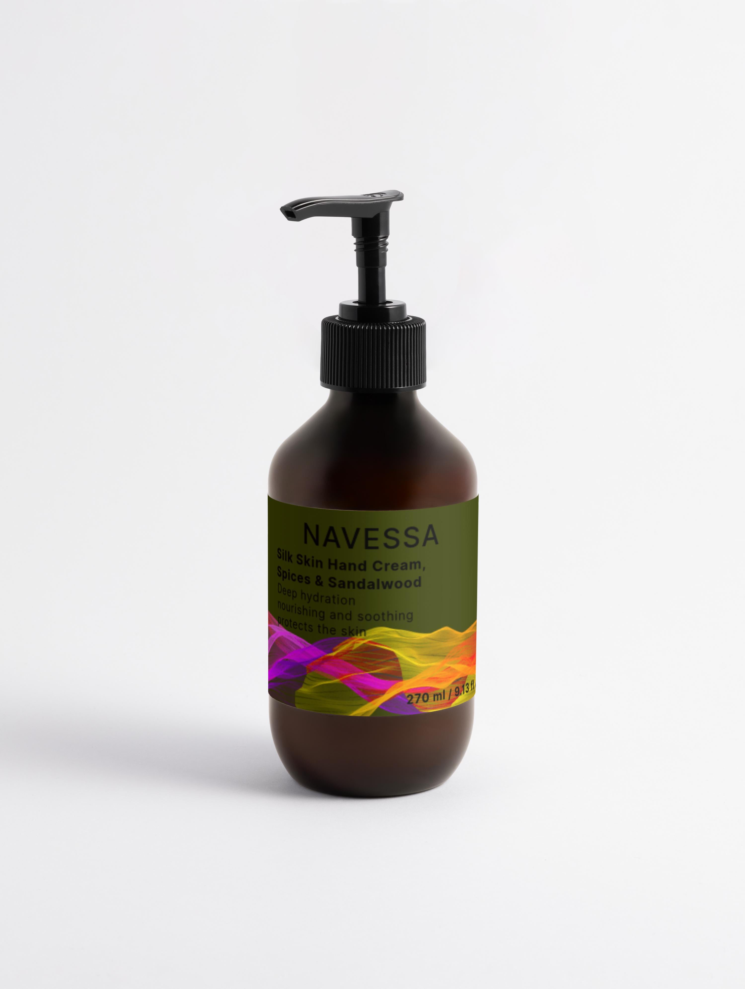 Silk Skin Hand Cream, Spices & Sandalwood