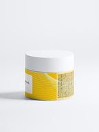 Close-up of mint and rosemary scalp scrub, gentle exfoliation for dandruff-free scalp.