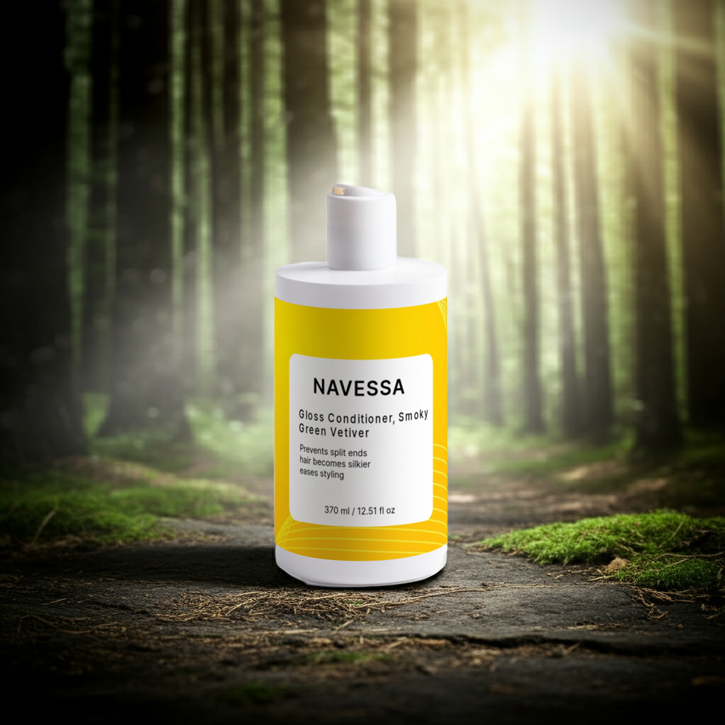 Gloss Conditioner – Smoky Green Vetiver, Shine & Repair 370ml