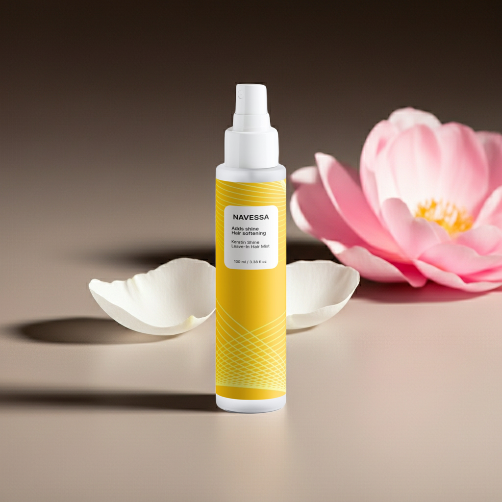 Keratin Shine Leave-In Hair Mist – Lightweight Shine Spray 100ml