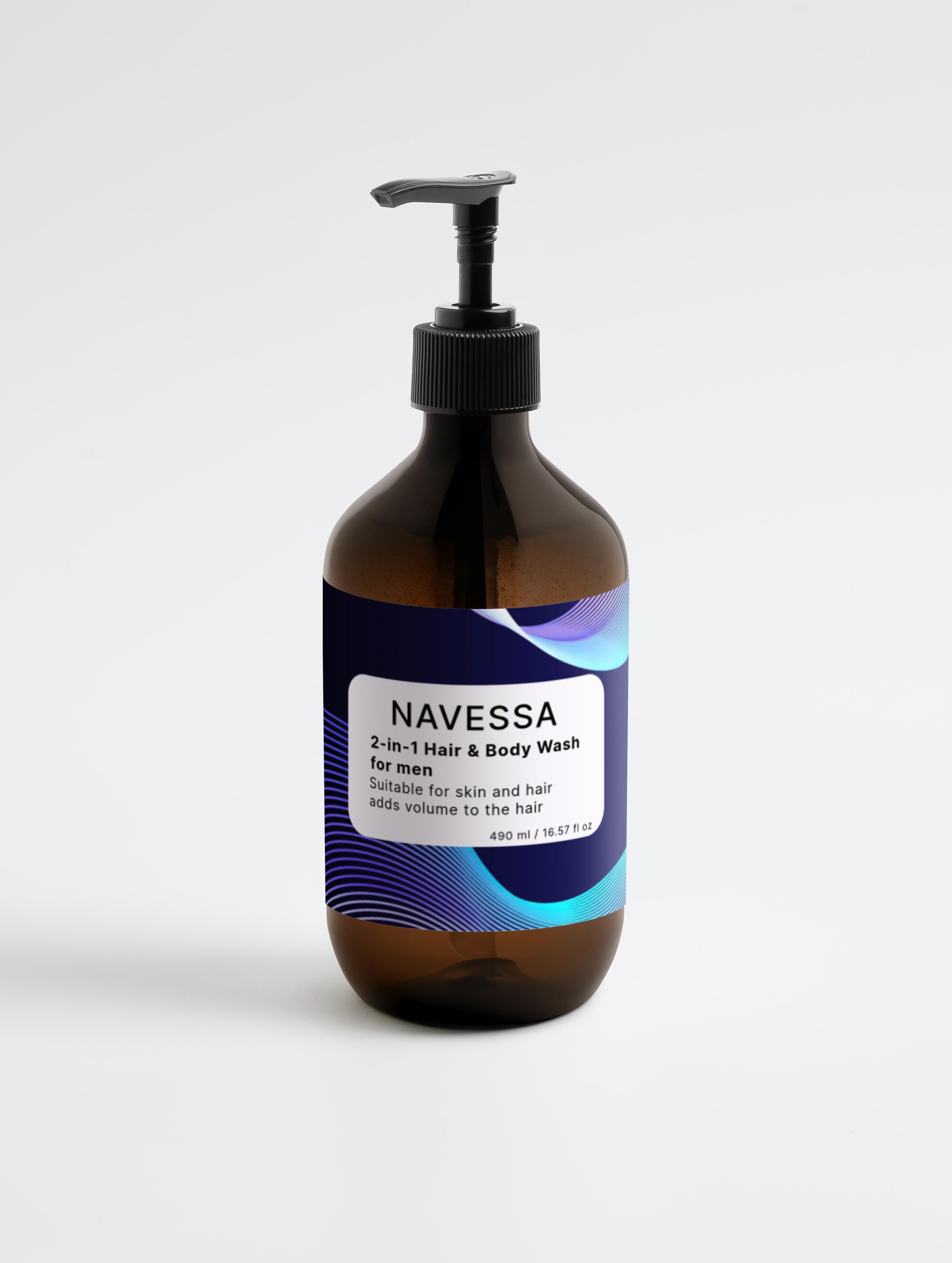 2-in-1 Hair & Body Wash for men