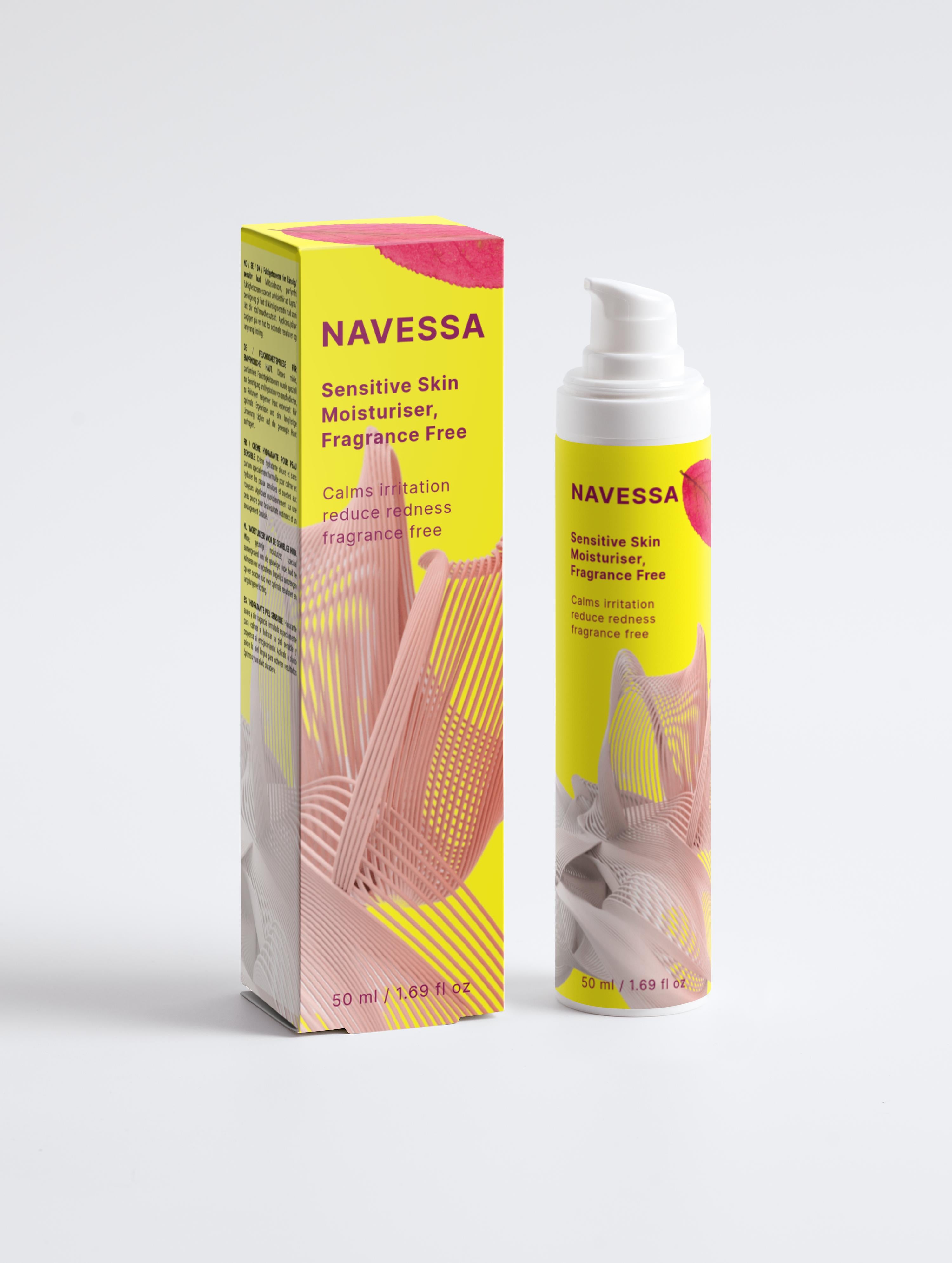 Sensitive Skin Moisturiser, Fragrance Free