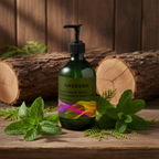Hand & Body Wash, Peppermint & Dark Cedar