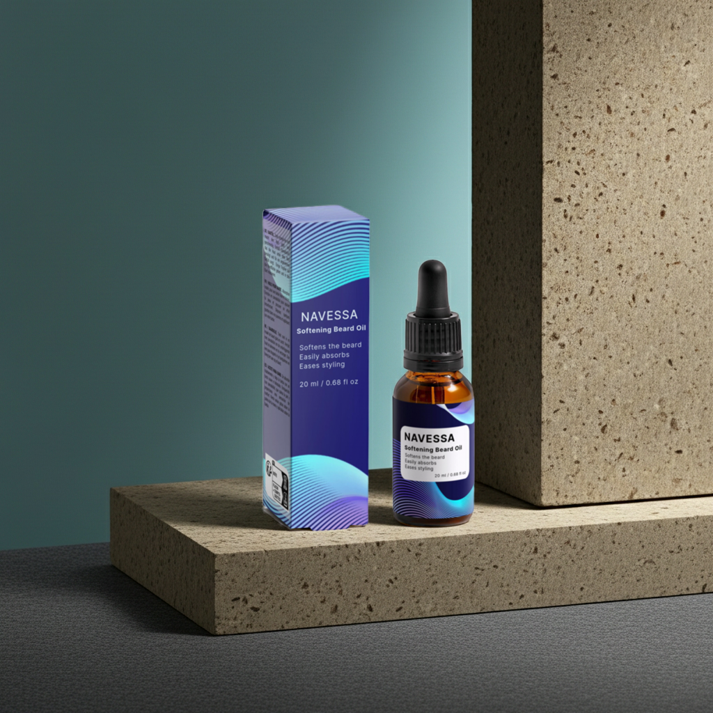 Softening Beard Oil – Vegan Care for Smooth & Healthy Facial Hair 20ml