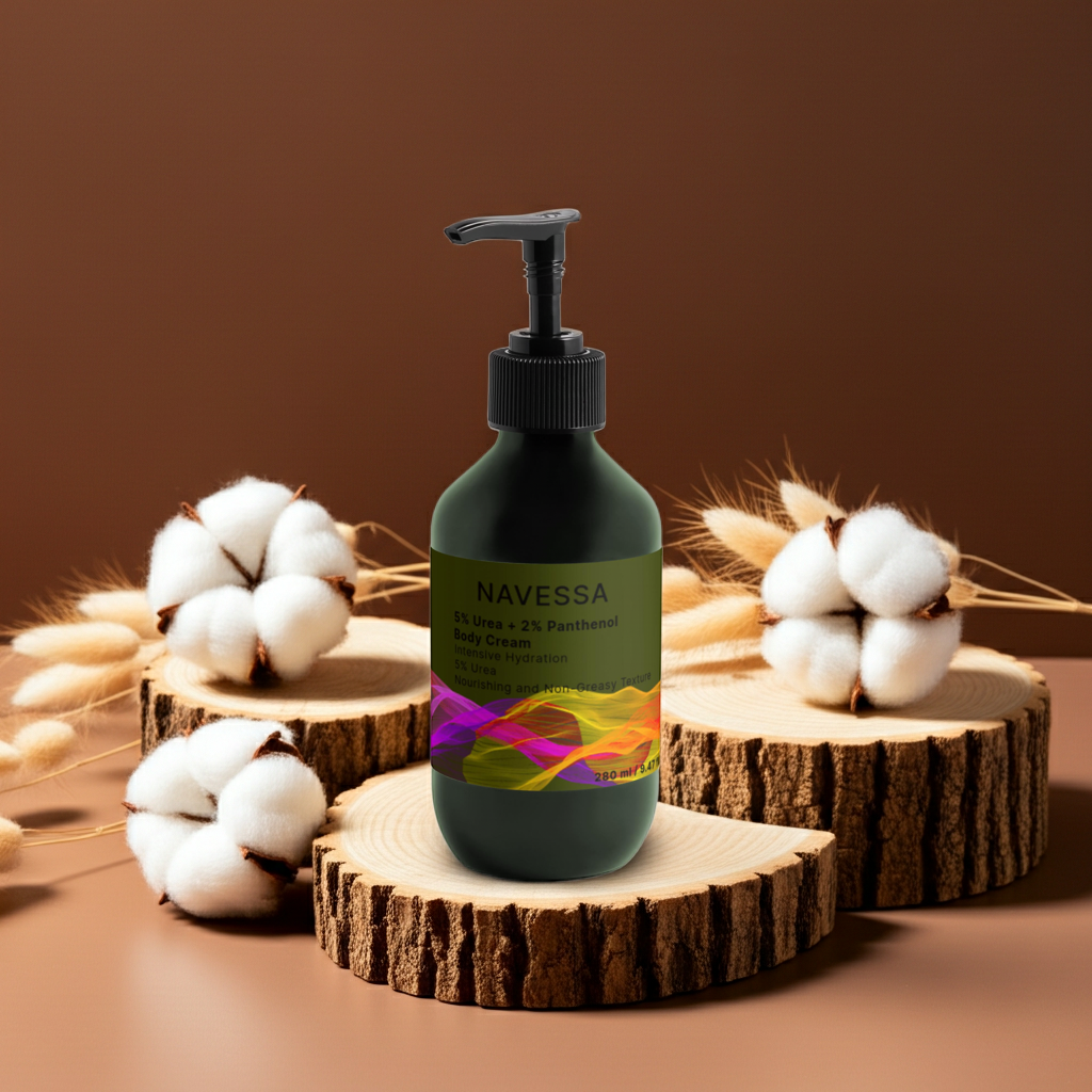 5% Urea + 2% Panthenol Body Cream, 280ml