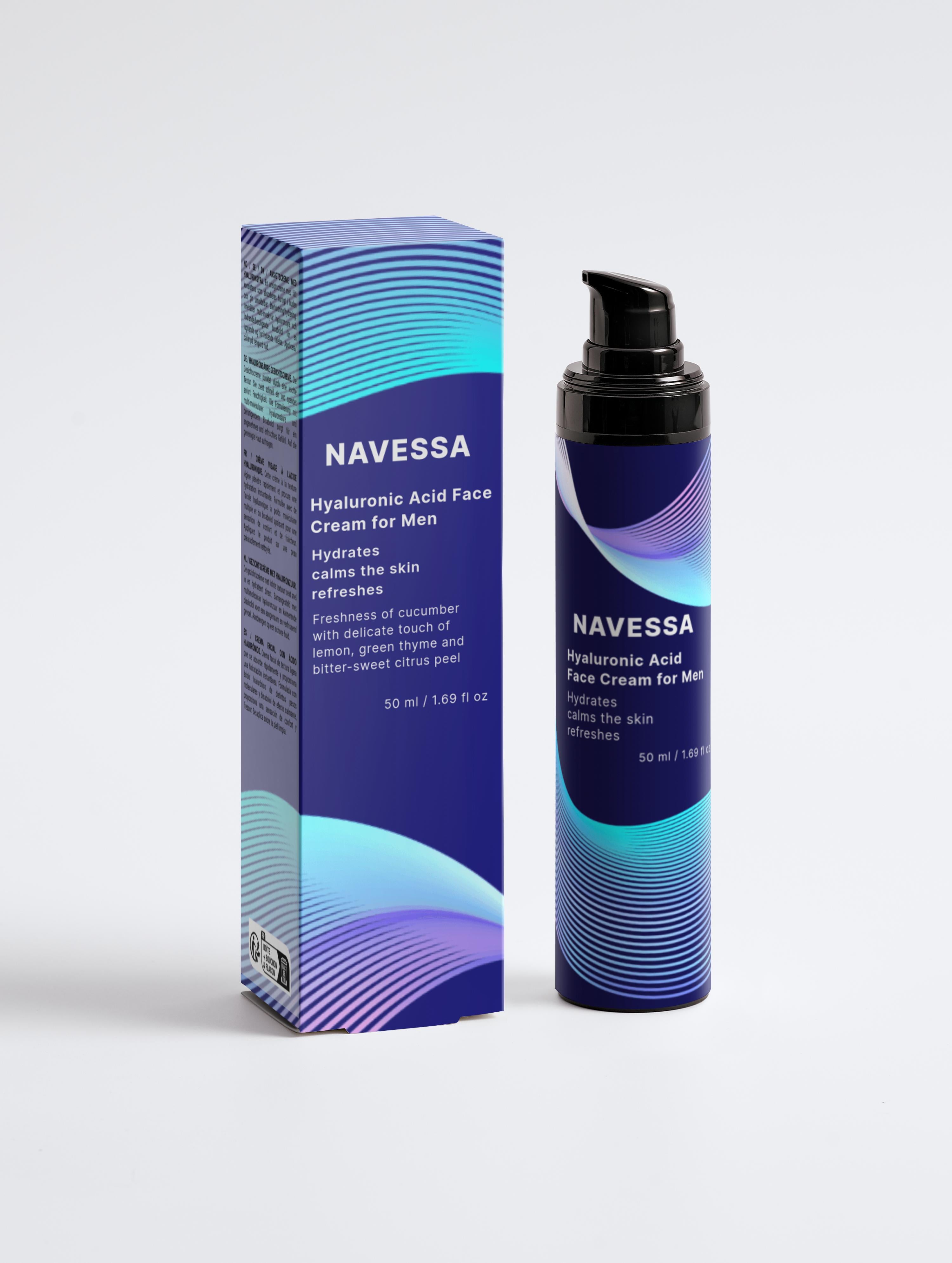 Hyaluronic Acid Face Cream for Men